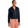 District Women's New Navy V.I.T. Fleece Full Zip