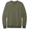 District Men's Heathered Olive V.I.T. Fleece Crew