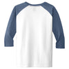 District Youth Heathered Navy/White Very Important 3/4-Sleeve Tee