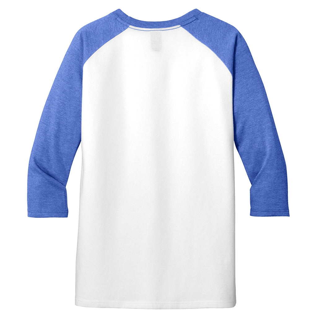 District Youth Royal Frost Very Important 3/4-Sleeve Tee