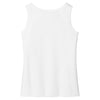 District Girl's White V.I.T. Tank