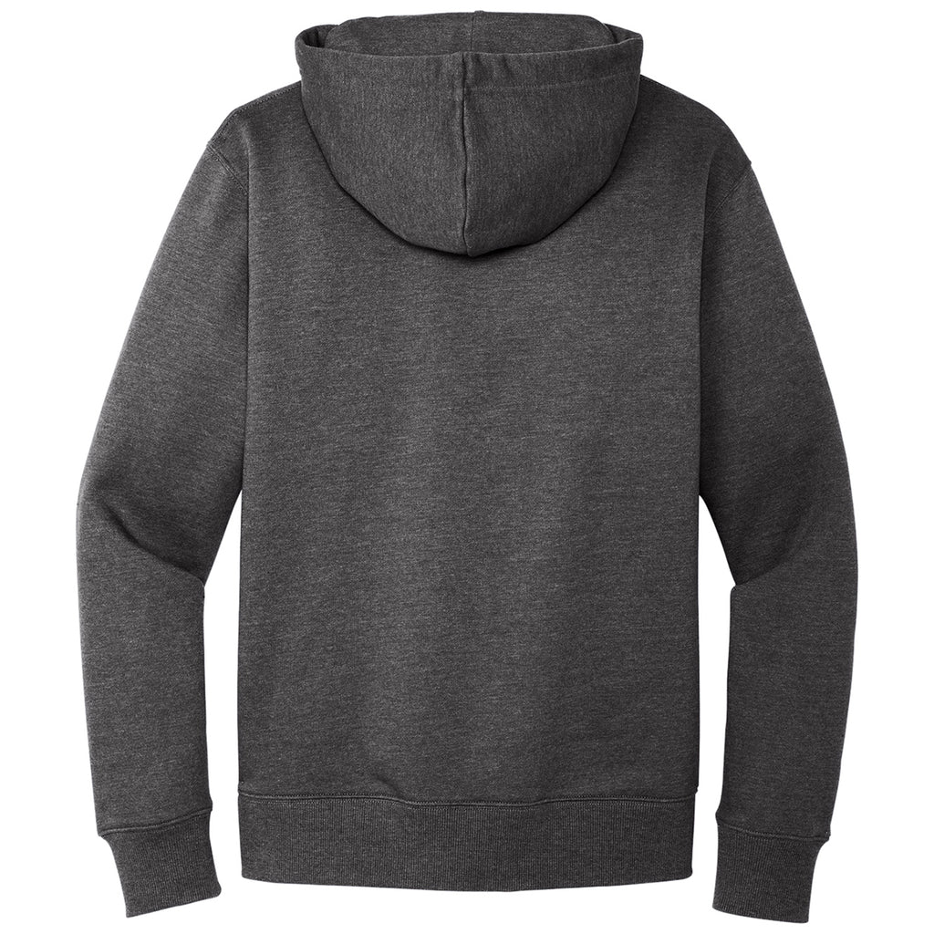 District Men's Heathered Charcoal V.I.T. Heavyweight Fleece Hoodie