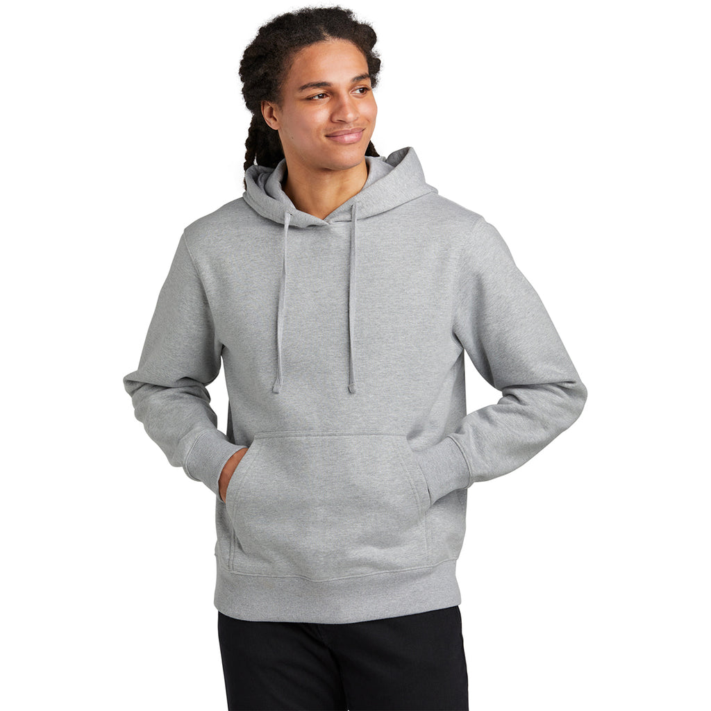 District Men's Light Heather Grey V.I.T. Heavyweight Fleece Hoodie