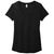 District Women's Black Flex Scoop Neck Tee