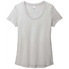 District Women's Silver Mist Flex Scoop Neck Tee