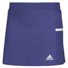 adidas Women's Collegiate Purple/White Team 19 Skort