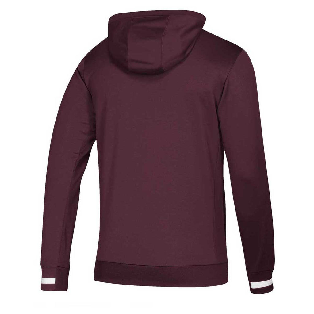 adidas Men's Maroon/White Team 19 Hoody