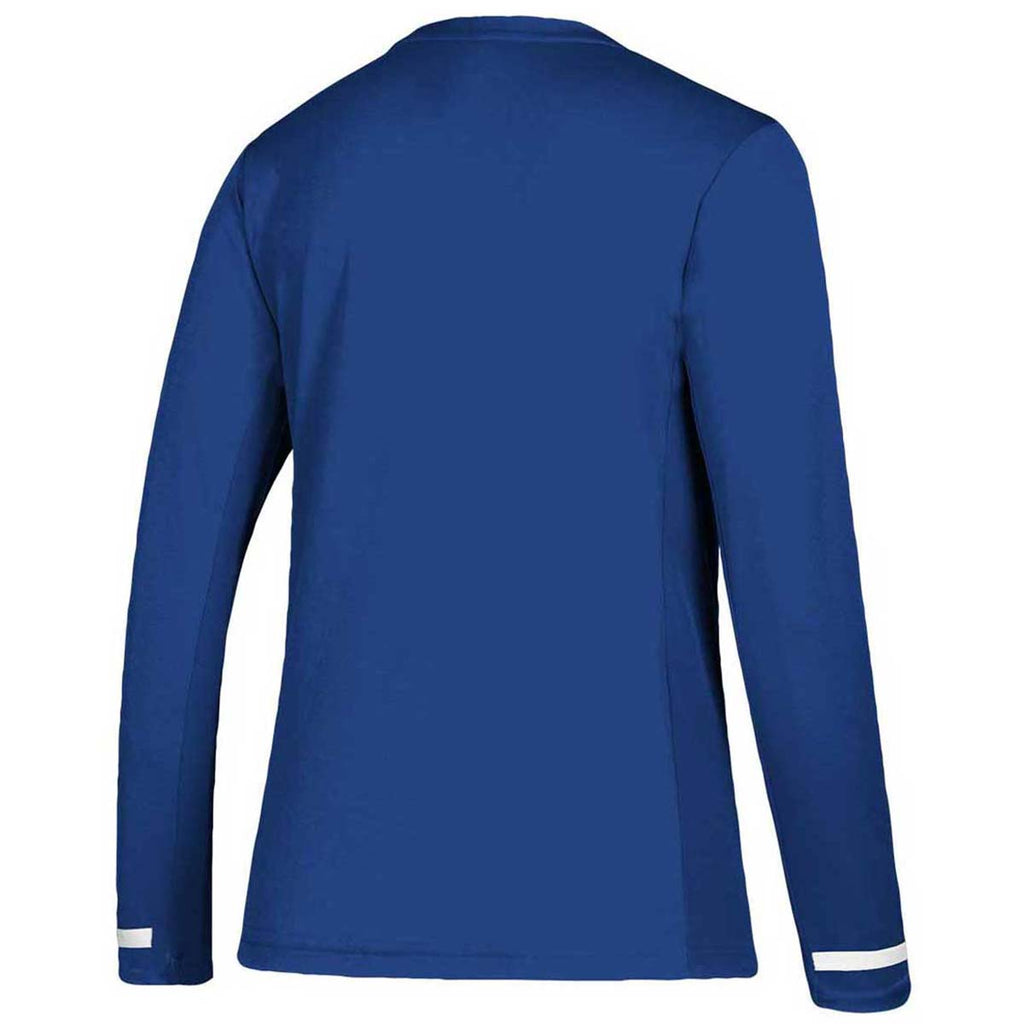 adidas Women's Team Royal/White Team 19 Long Sleeve Jersey