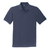 Eddie Bauer Men's River Blue Cotton Pique Polo