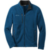 Eddie Bauer Men's Deep Sea Blue Full-Zip Fleece Jacket