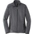 Eddie Bauer Women's Dark Charcoal Heather Full-Zip Heather Stretch Fleece Jacket