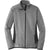 Eddie Bauer Women's Grey Heather Full-Zip Heather Stretch Fleece Jacket