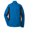 Eddie Bauer Men's Expedition Blue/Black Trail Soft Shell Jacket