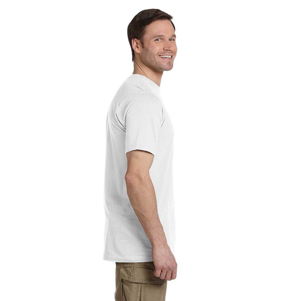 Econscious Men's White Ringspun Fashion T-Shirt