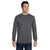 Econscious Men's Charcoal Organic Cotton Classic Long-Sleeve T-Shirt