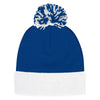 adidas Collegiate Royal Cuffed Pom Beanie