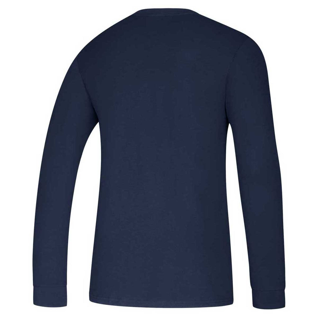 adidas Men's Collegiate Navy Amplifier Long Sleeve Tee