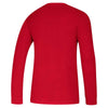 adidas Men's Power Red Amplifier Long Sleeve Tee