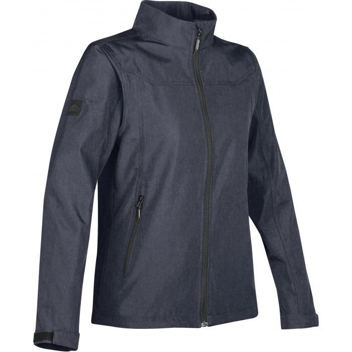 Stormtech Women's Navy Heather Endurance Softshell