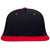 Pacific Headwear Navy/Red Premium P-Tec FlexFit Cap