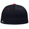 Pacific Headwear Navy/Red Premium P-Tec FlexFit Cap