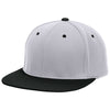 Pacific Headwear Silver/Black Premium P-Tec FlexFit Cap