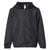 Independent Trading Co. Youth Black Lightweight Windbreaker Zip Jacket