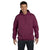 Hanes Men's Maroon 9.7 oz. Ultimate Cotton 90/10 Pullover Hood