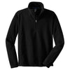 Port Authority Men's Black Value Fleece 1/4-Zip Pullover