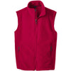 Port Authority Men's True Red Value Fleece Vest