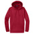 Sport-Tek Men's Deep Red Sport-Wick Fleece Hooded Pullover