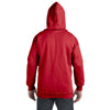 Hanes Men's Deep Red 9.7 oz. Ultimate Cotton 90/10 Full-Zip Hood