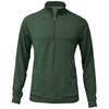 BAW Men's Heather Forest Tri-Blend Quarter Zip