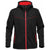 Stormtech Men's Black/Bright Red Logan Performance Hoody