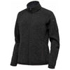 Stormtech Women's Black Heather Avalante Full Zip Fleece Jacket