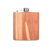 Woodchuck USA Cedar Wood Flask 6 oz