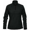 Stormtech Women's Black Shasta Tech Fleece Quarter Zip