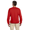 Gildan Unisex Red Heavy Blend 50/50 Fleece Crew