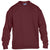 Gildan Youth Maroon Heavy Blend 8 oz. 50/50 Fleece Crew