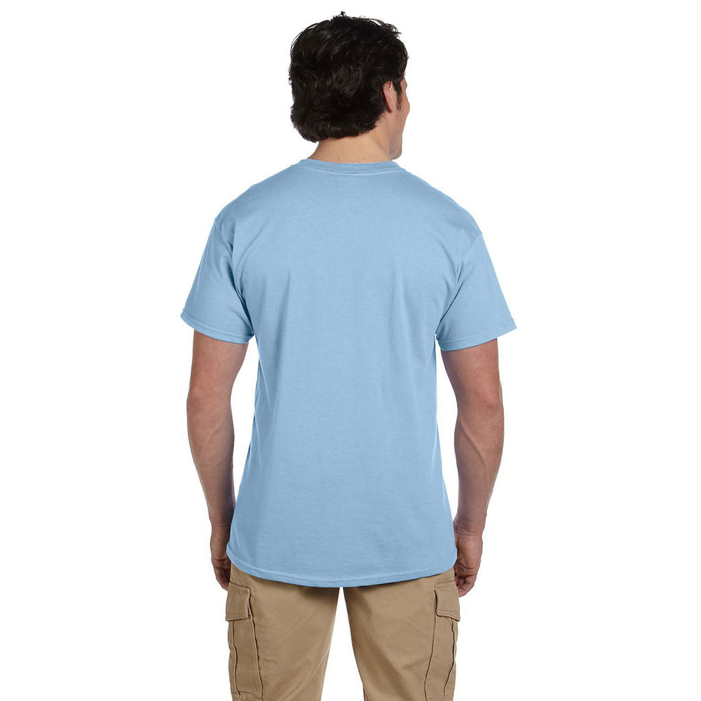 Gildan Men's Light Blue Ultra Cotton 6 oz. T-Shirt