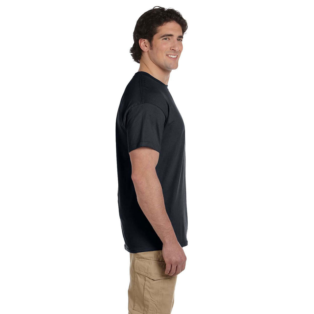 Gildan Men's Black Ultra Cotton Tall 6 oz. T-Shirt