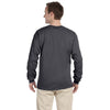 Gildan Men's Dark Heather Ultra Cotton Long Sleeve T-Shirt