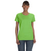 Gildan Women's Lime 5.3 oz. T-Shirt