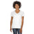 Gildan Women's White 5.3 oz. V-Neck T-Shirt