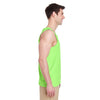 Gildan Men's Neon Green Heavy Cotton 5.3 oz. Tank