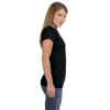 Gildan Women's Black Softstyle 4.5 oz. Fitted T-Shirt