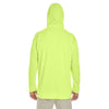 Gildan Men's Safety Green Performance 7 oz. Tech Hooded Sweatshirt