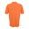 Greg Norman Men's Orange Play Dry Performance Mesh Polo