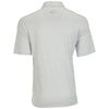 Greg Norman Men's White Microlux Cart Print Polo