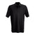 Greg Norman Men's Black Play Dry ML75 Tonal Stripe Polo